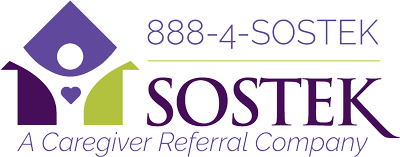 Sostek - A caregiver referral company. 888-4-Sostek.